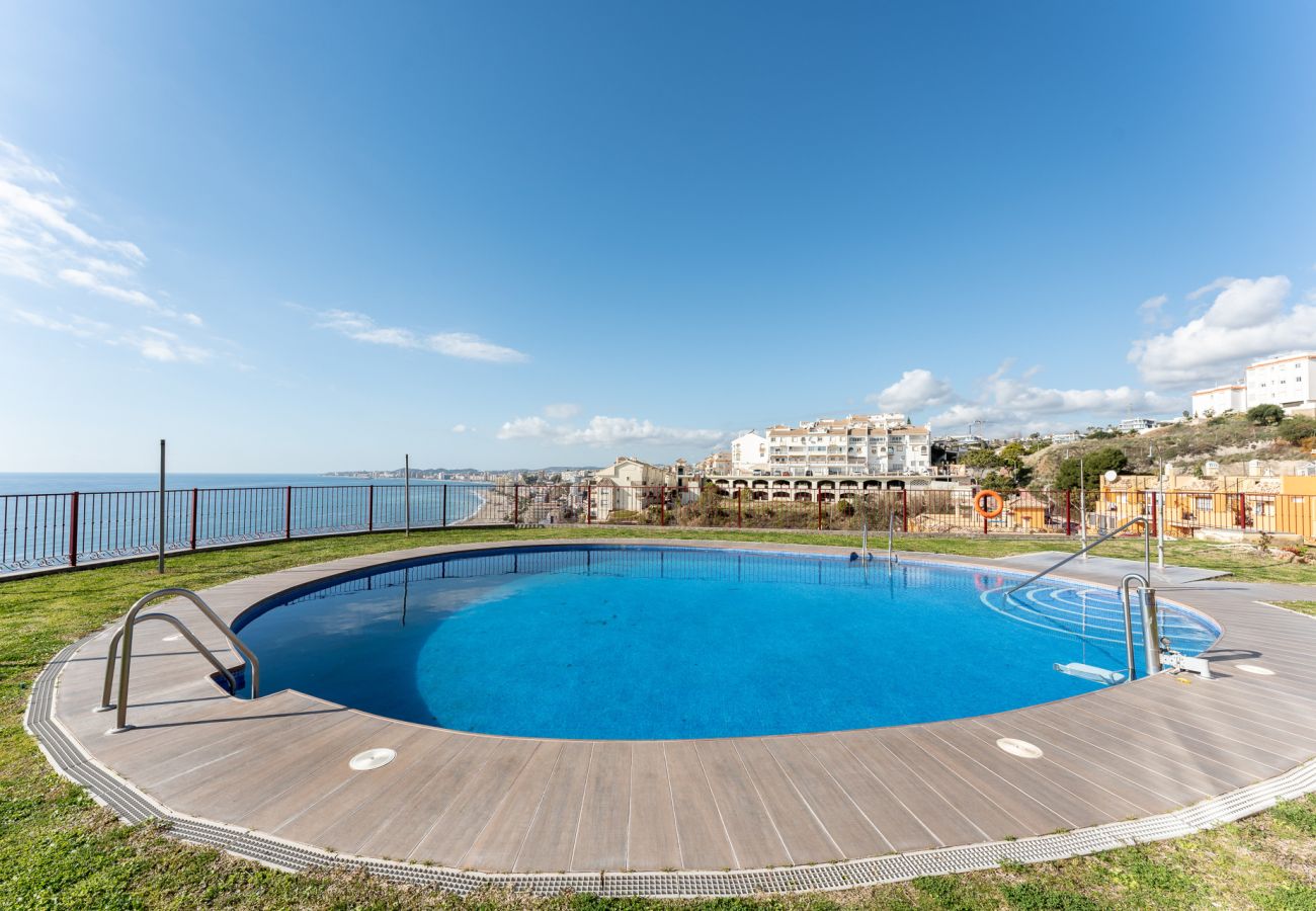 Apartamento en Benalmádena - Horizon del Mar, 2BD Terrace, Sea View & Pool & Parking